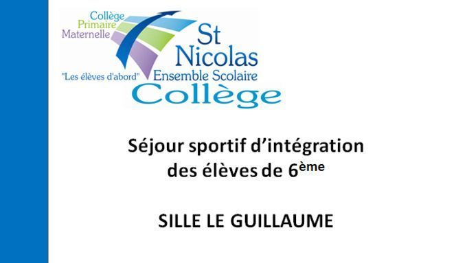 Séjour sportif d’intégration 6èmes