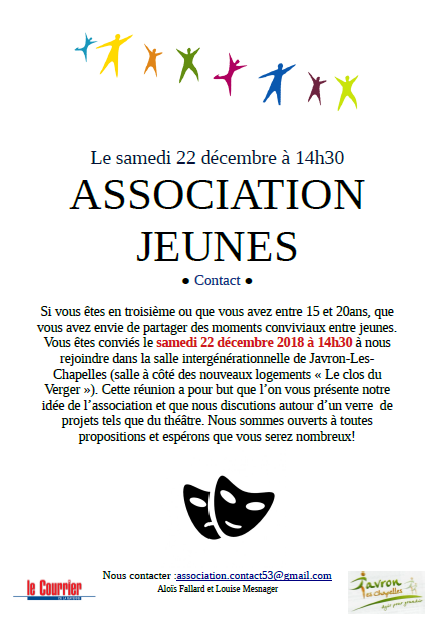 Association de jeunes à Javron